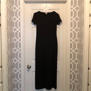 Black Cotton Maxi dress